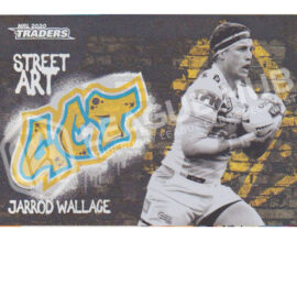 2020 NRL Traders SABK5 Street Art Black Jarrod Wallace