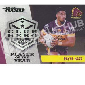 2020 NRL Traders CH1 Club Hero Payne Haas
