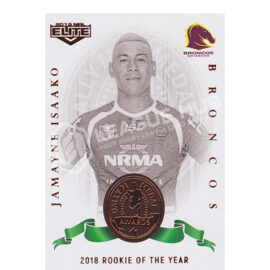 2019 NRL Elite DM12 Dally M Awards Jamayne Isaako