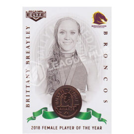 2019 NRL Elite DM15 Dally M Awards Brittany Breayley