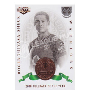 2019 NRL Elite DM2 Dally M Awards Roger Tuivasa-Sheck