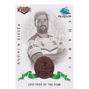 2019 NRL Elite DM9 Dally M Awards Andrew Fifita