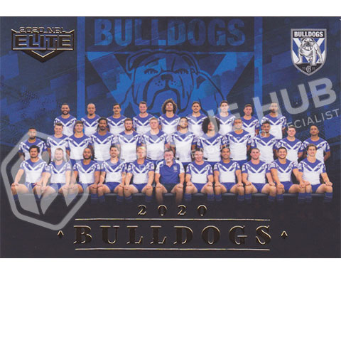 2020 NRL Elite CL3 Team Photo Canterbury Bulldogs