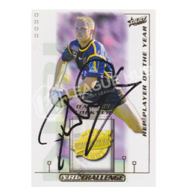 2002 Select NRL Challenge DM5 Dally M Awards Darren Lockyer