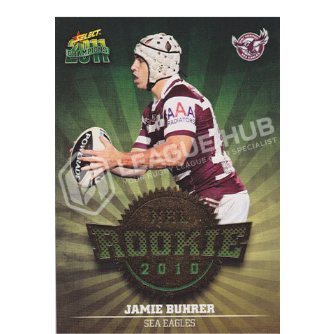 2011 Select Champions R20 NRL Rookie Jamie Buhrer