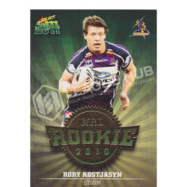 2011 Select Champions R27 NRL Rookie Rory Kostjasyn