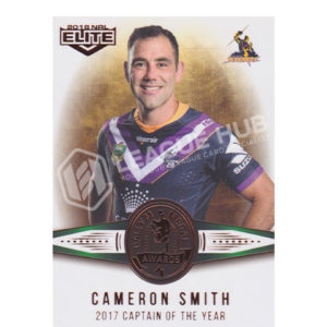 2018 NRL Elite DM2 Dally M Awards Cameron Smith
