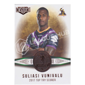 2018 NRL Elite DM6 Dally M Awards Suliasi Vunivalu