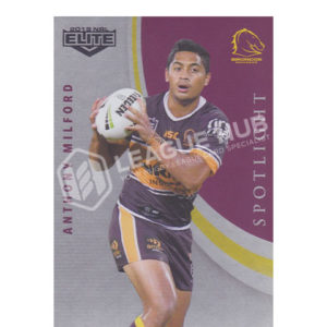 2019 NRL Elite SP2 Spotlight Anthony Milford