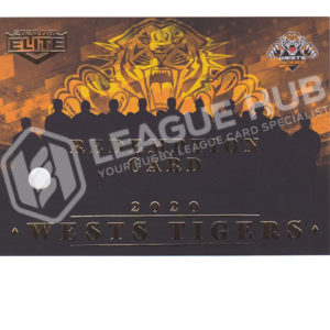 2020 NRL Elite CL16 Team Photo Wests Tigers