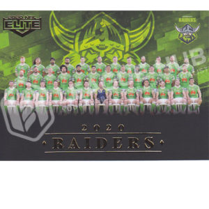 2020 NRL Elite CL2 Team Photo Canberra Raiders