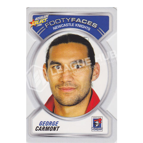 2006 Select Accolade FF62 Footy Faces George Carmont