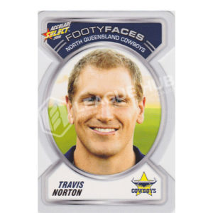 2006 Select Accolade FF71 Footy Faces Travis Norton