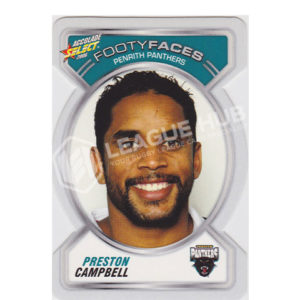 2006 Select Accolade FF92 Footy Faces Preston Campbell
