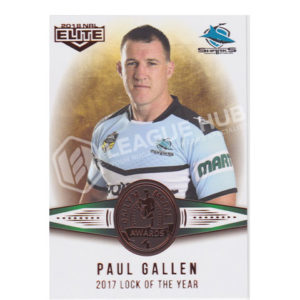 2018 NRL Elite DM18 Dally M Awards Paul Gallen