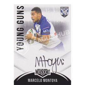 2018 NRL Elite Young Guns Signature YG3 Marcelo Montoya