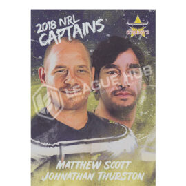 2018 NRL Elite CC9 2018 Captains Matthew Scott & Johnathan Thurston