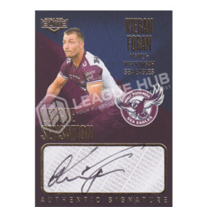 2021 NRL Elite LST6 League Sensation Signature Teams Kieran Foran