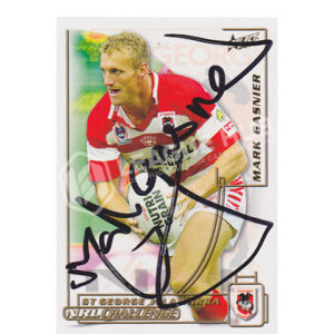2002 Select NRL Challenge Mark Gasnier