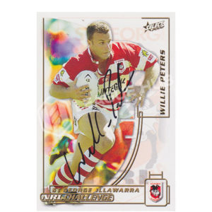 2002 Select NRL Challenge Willie Peters
