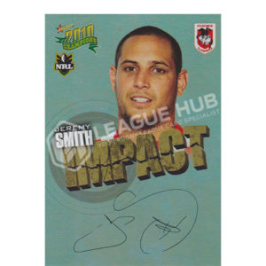 2010 Select Champions IS46 Impact Signature Jeremy Smith