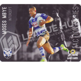 2018 NRL Xtreme AS3 Action Series Moses Mbye