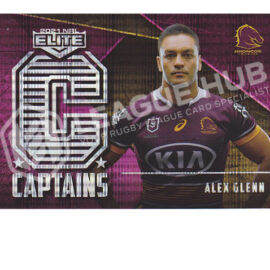 2021 NRL Elite C1 Captains Alex Glenn