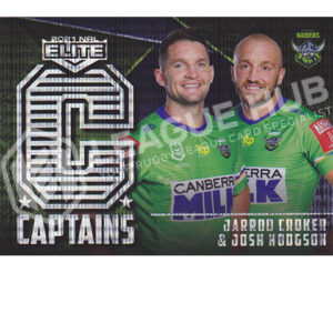 2021 NRL Elite C2 Captains Jarrod Croker & Josh Hodgson