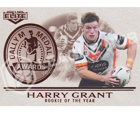 2021 NRL Elite DM15 Dally M Awards Harry Grant