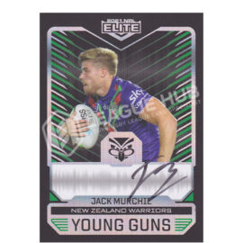 2021 NRL Elite YGB15 Young Guns Signature Black Jack Murchie #046/110