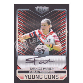 2021 NRL Elite YGB19 Young Guns Signature Black Shanice Parker #037/110