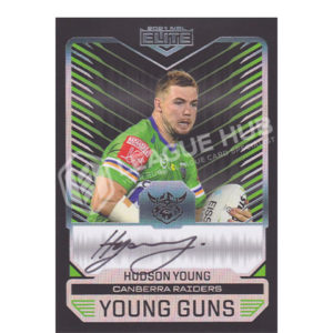 2021 NRL Elite YGB2 Young Guns Signature Black Hudson Young #065/110
