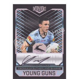 2021 NRL Elite YGB4 Young Guns Signature Black Connor Tracey #075/110