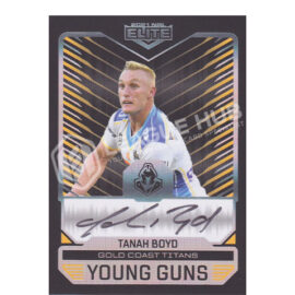 2021 NRL Elite YGB5 Young Guns Signature Black Tanah Boyd #055/110