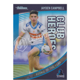 2022 NRL Traders CH10 Club Heroes Jayden Campbell