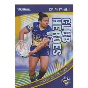 2022 NRL Traders CH19 Club Heroes Isaiah Papali'i