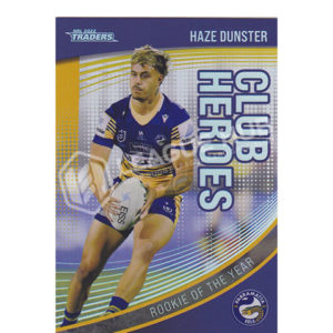 2022 NRL Traders CH20 Club Heroes Haze Dunster