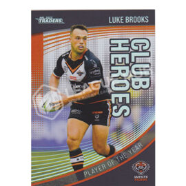 2022 NRL Traders CH31 Club Heroes Luke Brooks