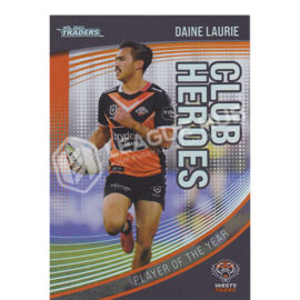 2022 NRL Traders CH32 Club Heroes Daine Laurie
