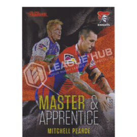 2022 NRL Traders MAR15 Master & Apprentice Red Mitchell Pearce