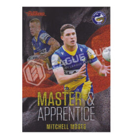 2022 NRL Traders MAR19 Master & Apprentice Red Mitchell Moses