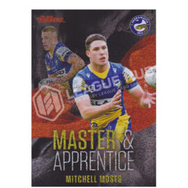 2022 NRL Traders MAR19 Master & Apprentice Red Mitchell Moses