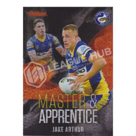 2022 NRL Traders MAR20 Master & Apprentice Red Jake Arthur