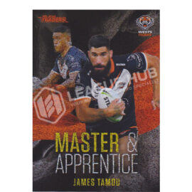 2022 NRL Traders MAR31 Master & Apprentice Red James Tamou