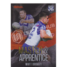 2022 NRL Traders MAR6 Master & Apprentice Red Matt Doorey