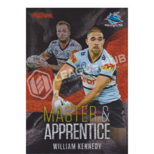 2022 NRL Traders MAR8 Master & Apprentice Red William Kennedy