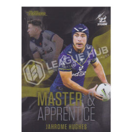2022 NRL Traders MABK13 Master & Apprentice Black Jahrome Hughes