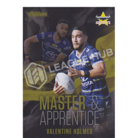 2022 NRL Traders MABK17 Master & Apprentice Black Valentine Holmes