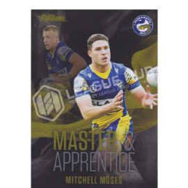 2022 NRL Traders MABK19 Master & Apprentice Black Mitchell Moses