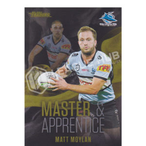 2022 NRL Traders MABK7 Master & Apprentice Black Matt Moylan